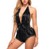 Sexy Lace Satin Silk Lingerie Nightwear - ROUTINE FASHION
